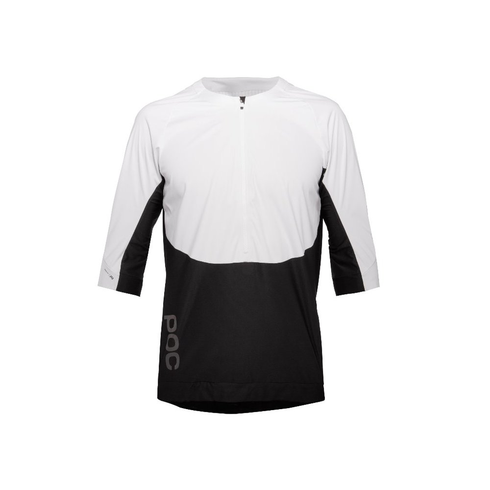 POC Raceday Enduro JERSEY, White/Black, Medium